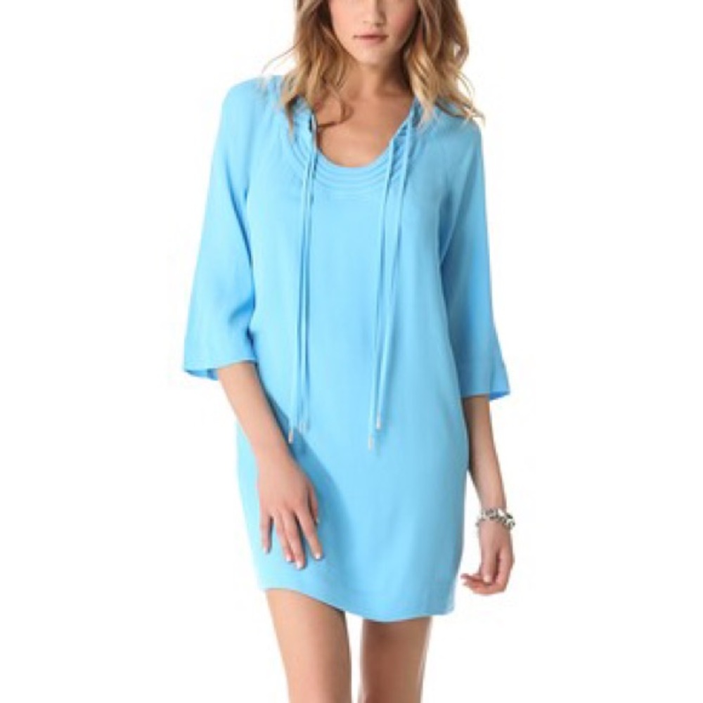 Diane Von Furstenberg 3/4 Sleeve Shift Dress